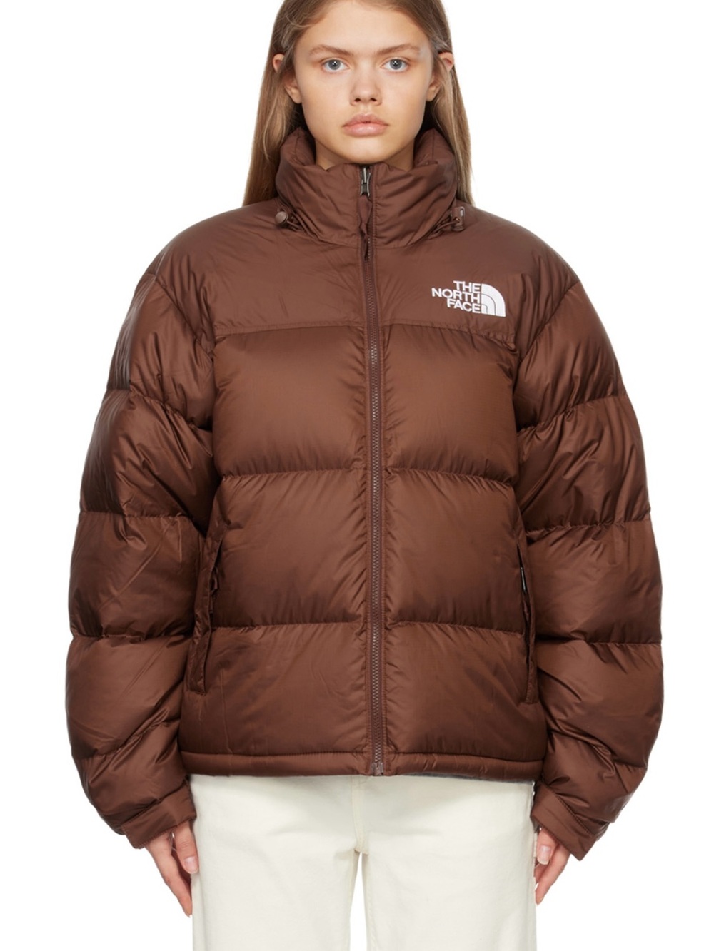 The North Face Women's Brown Insulated Puffer Jacket